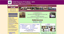 Desktop Screenshot of kuliah-karyawan-surabaya.com